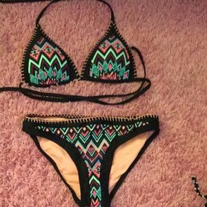 Push up bikini set